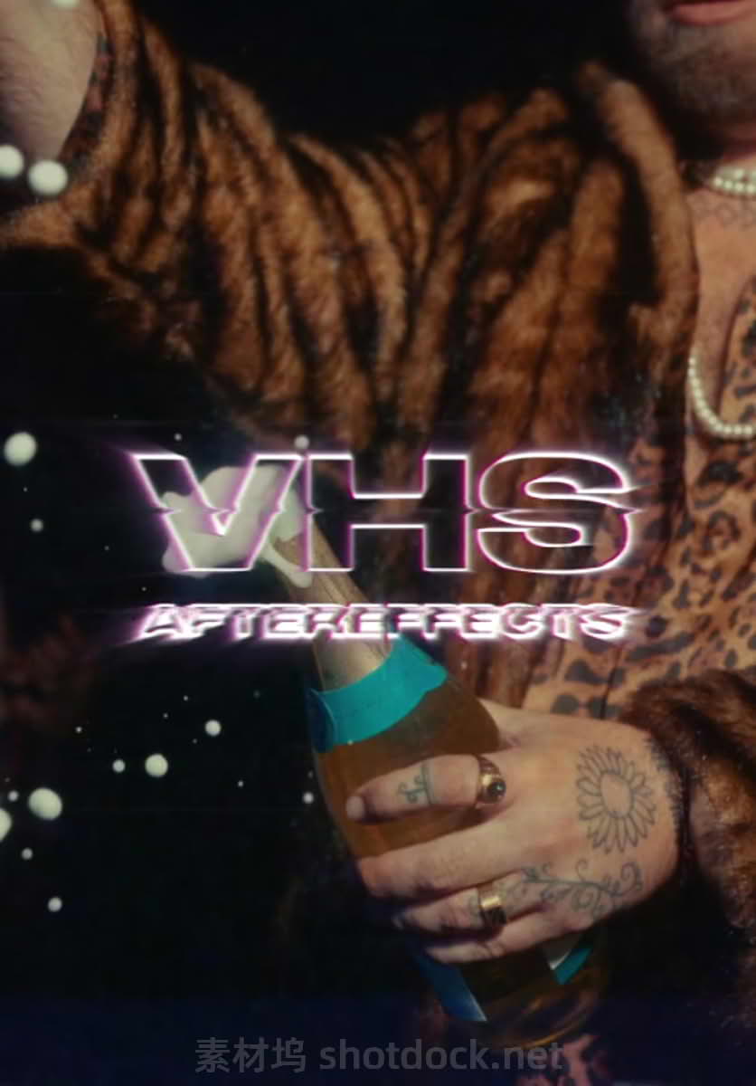 VHS Look - 139 Elements for Retro VHS Video Tape Effects & Glitchesimage-10717