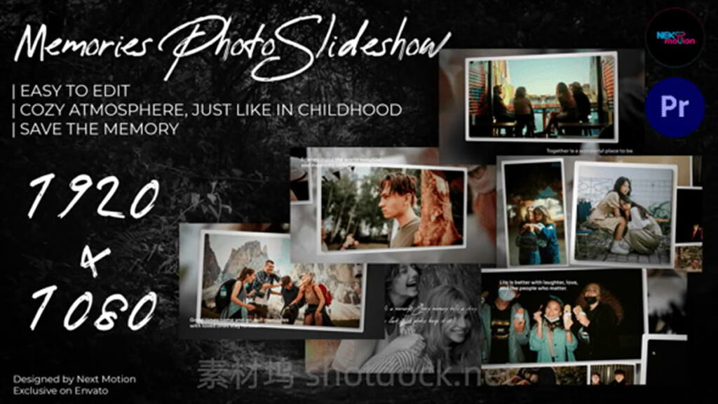 Premiere预设模版无需任何插件/回忆照片幻灯片展示-Memories PhotoSlideshow插图 Premiere预设模版无需任何插件/回忆照片幻灯片展示-Memories PhotoSlideshow插图