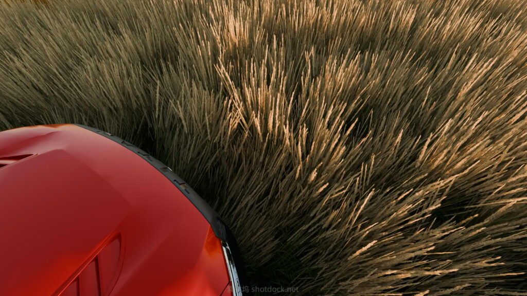 Blender插件:物理草分布和绘制实时物理- Physical Grass Scatter showcase插图3 Blender插件:物理草分布和绘制实时物理- Physical Grass Scatter showcase插图3