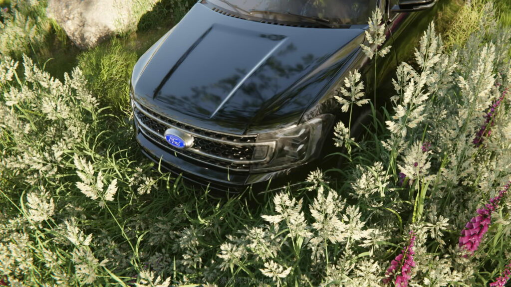 Blender插件:物理草分布和绘制实时物理- Physical Grass Scatter showcase插图1 Blender插件:物理草分布和绘制实时物理- Physical Grass Scatter showcase插图1