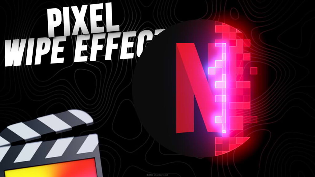 FCPX插件8种像素扫描擦除视频效果-Ryan Nangle – Pixel Scan Effect – Final Cut Pro插图
