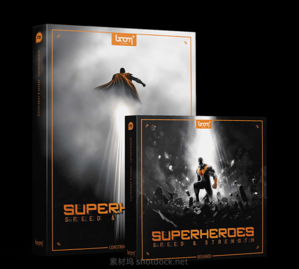 649组超级英雄高速飞行音爆能量爆发碰撞无损音效WAV-BOOM Library–Superheroes–Speed/Strength插图 649组超级英雄高速飞行音爆能量爆发碰撞无损音效WAV-BOOM Library–Superheroes–Speed/Strength插图