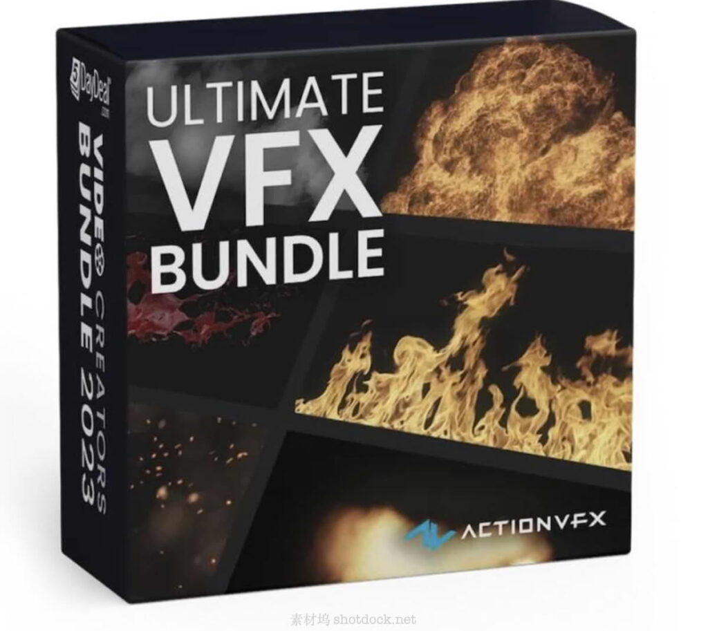 爆炸VFX：电影摄影机真实摄拍摄各种爆炸/瓦斯/尘埃/粉尘-ActionVFX-Explosions Collections插图