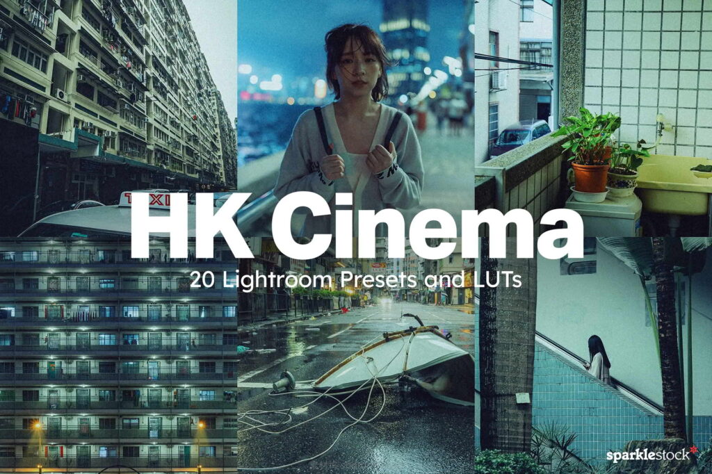 40个香港电影色调LUTs和Lightroom预设-HK Cinema Lightroom Presets and LUTs插图
