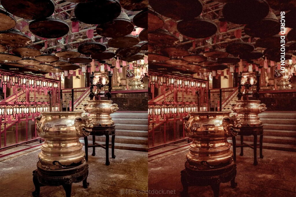 40个香港电影色调LUTs和Lightroom预设-HK Cinema Lightroom Presets and LUTs插图4