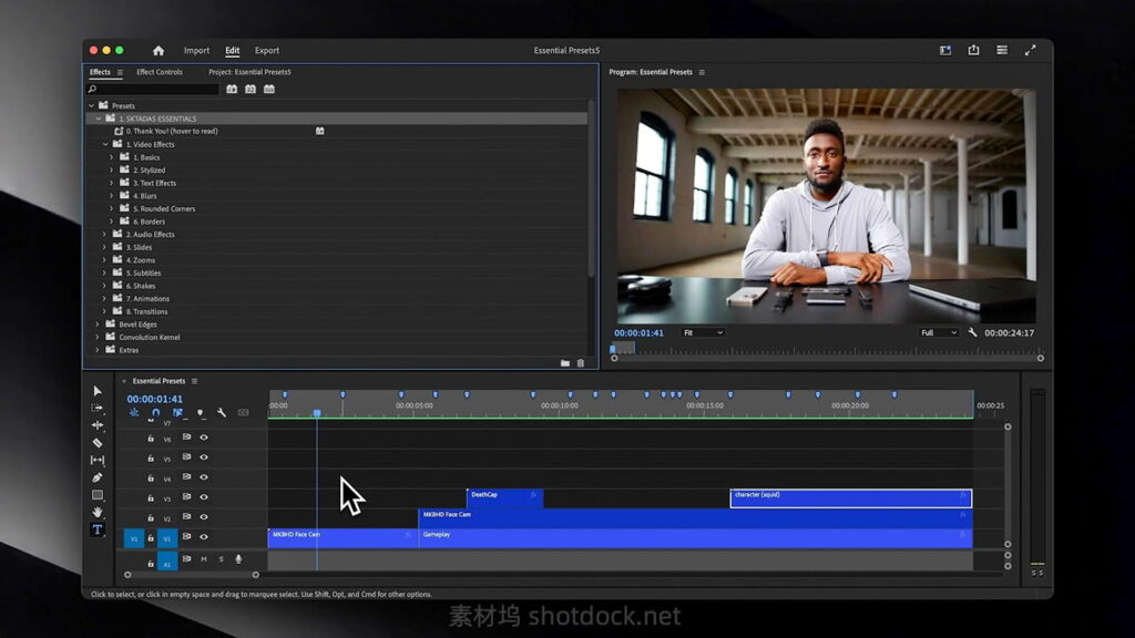 剪辑必备Premiere Pro预设包-Premiere Pro Essential Presets插图 剪辑必备Premiere Pro预设包-Premiere Pro Essential Presets插图