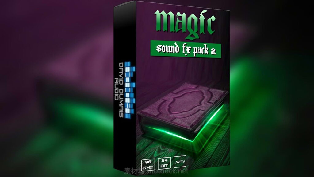 3000+魔法游戏音效系列包全网最全：包含两卷内容-Magic Sound FX Pack插图