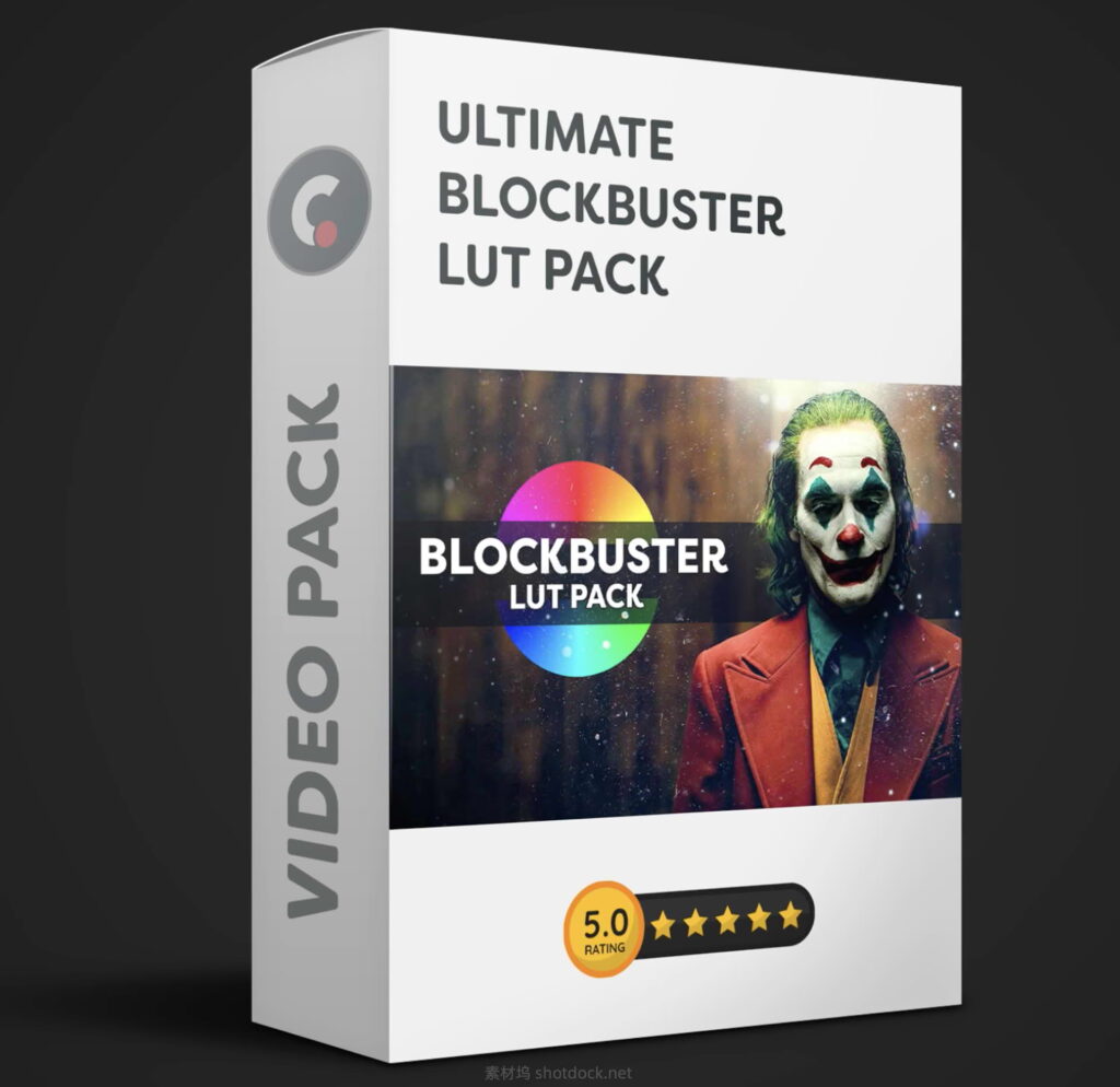 电影风格调色大片LUT包（20个精心制作的LUT）-Cinecom Ultimate Blockbuster LUT插图