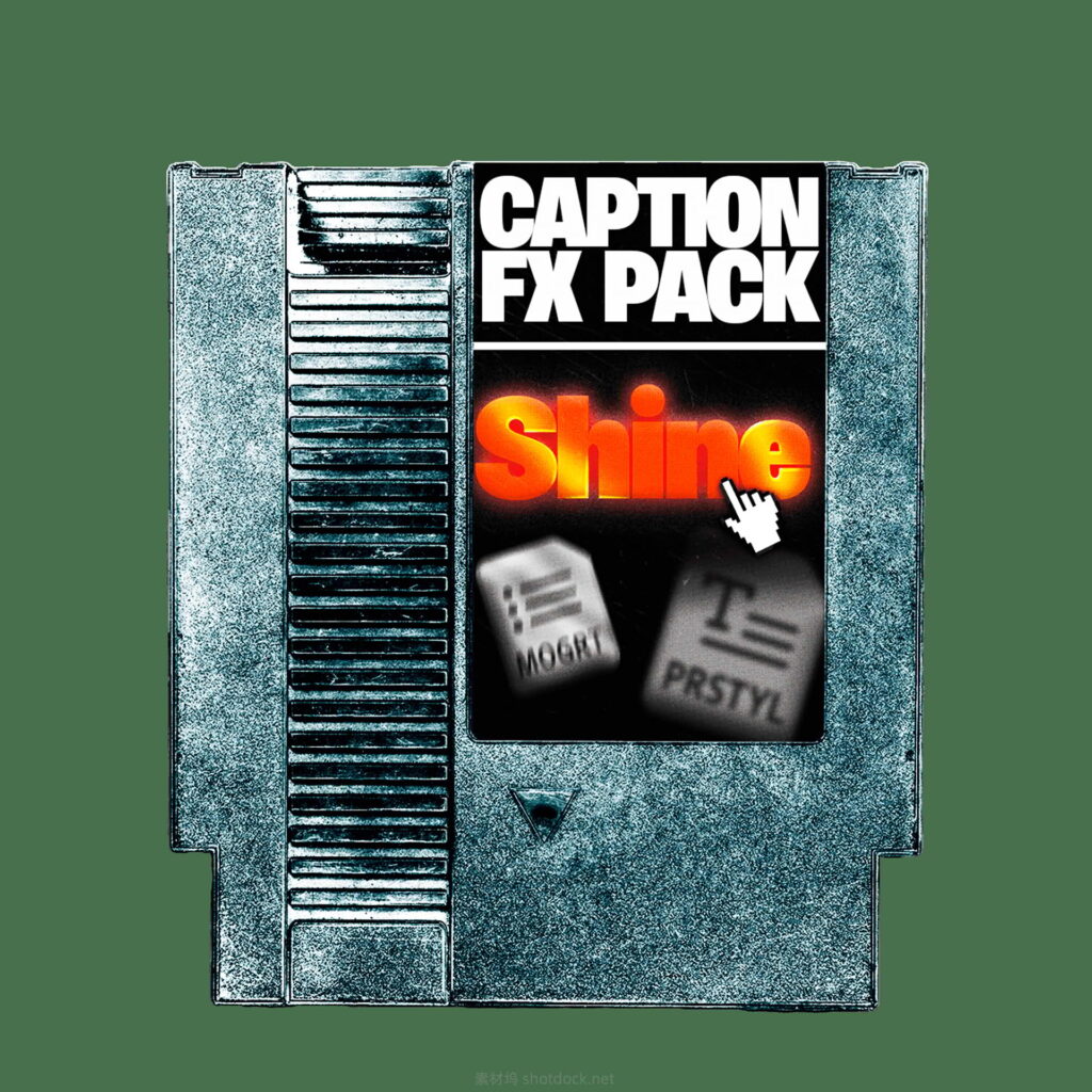 Premiere模版预设字幕特效包在pr中轻松添加字幕包装文字花字特效：Sparvol – Caption Fx Pack插图1