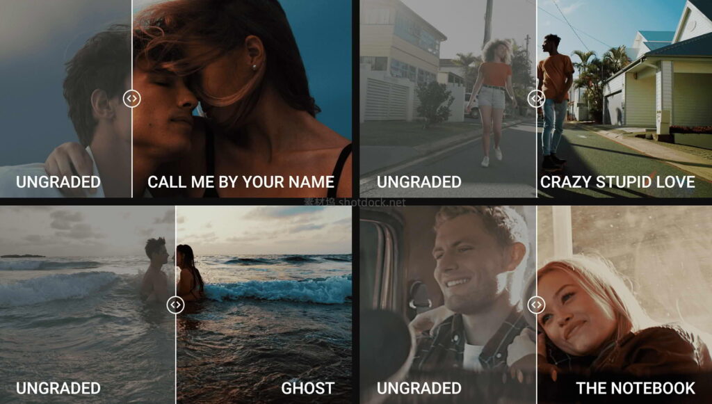 氛围感拉满!34款经典浪漫电影同款LUTs调色预设包:索尼/佳能Log全适配-Triune Digital – Romance LUTs插图1 氛围感拉满!34款经典浪漫电影同款LUTs调色预设包:索尼/佳能Log全适配-Triune Digital – Romance LUTs插图1