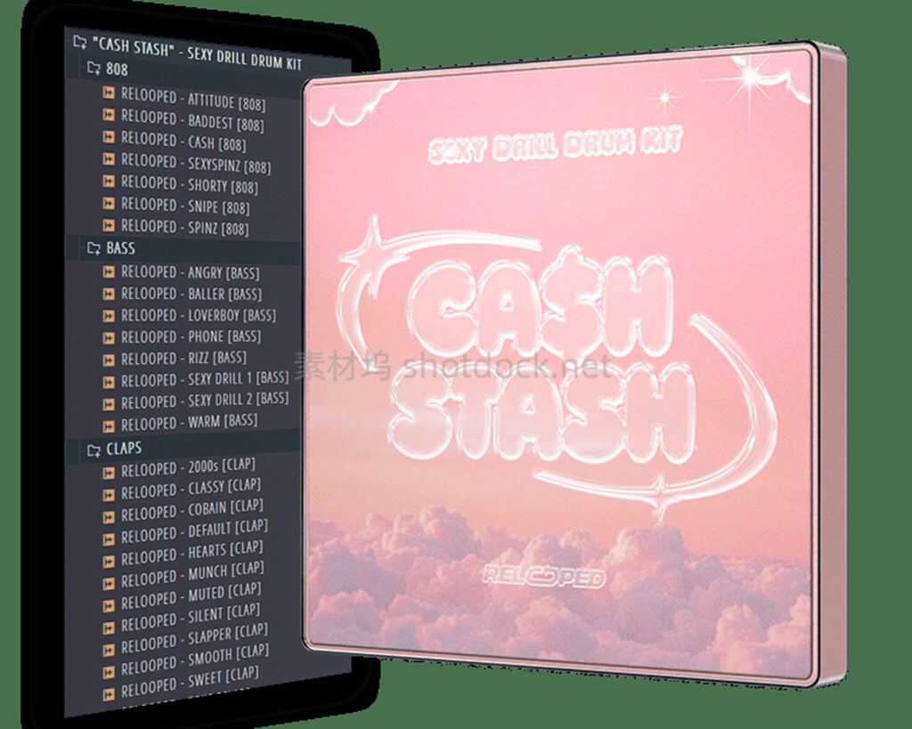 【编曲素材】Beatmaker必入！采样+鼓组+MIDI+分轨，一套搞定Sexy Drill所有需求插图2