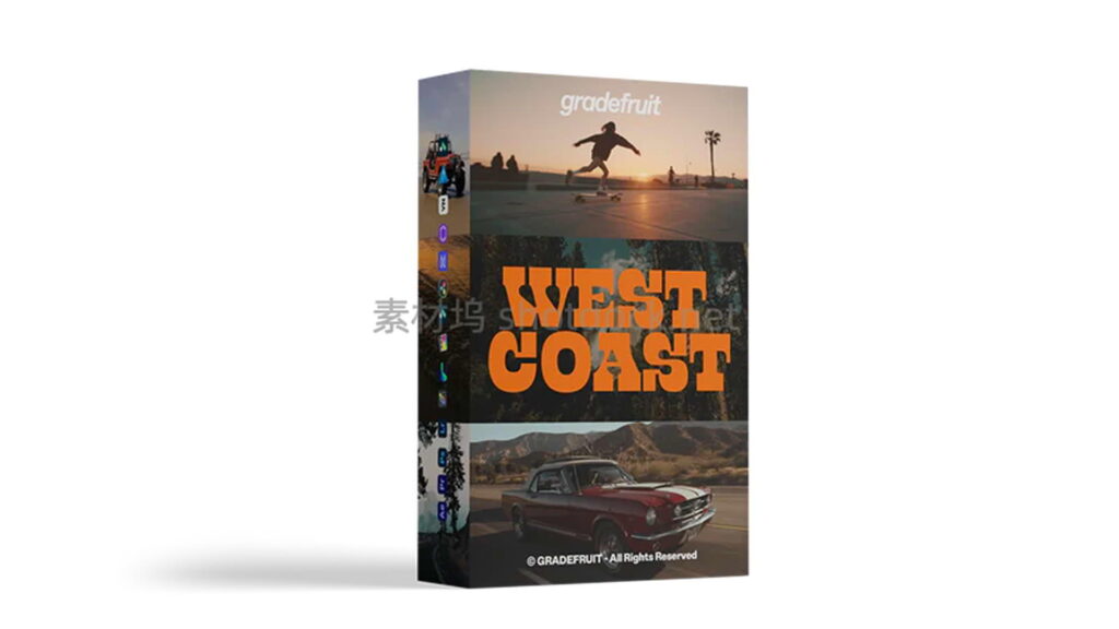 阴天也能变晴天？这套“西海岸”预设你的旅行视频瞬间升值/West Coast – Bright and sunny beach vibes插图