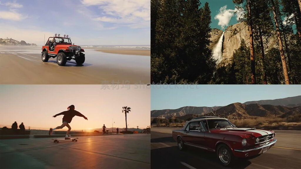 阴天也能变晴天？这套“西海岸”预设你的旅行视频瞬间升值/West Coast – Bright and sunny beach vibes插图1