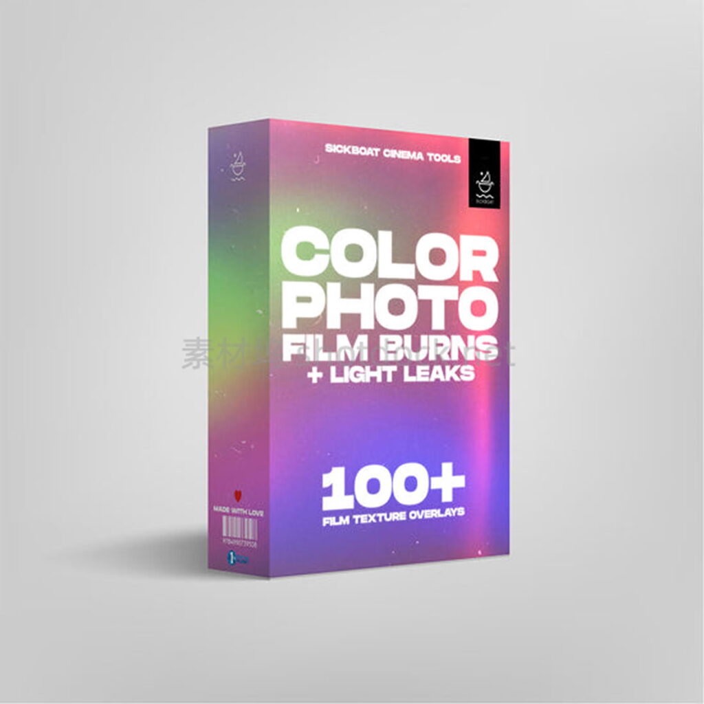 【叠加素材】6K柯达真实35mm胶片漏光/烧灼纹理打包 ，让你的作品复古感拉满平面设计与视频剪辑通吃-Color Photo Film Burn Images插图