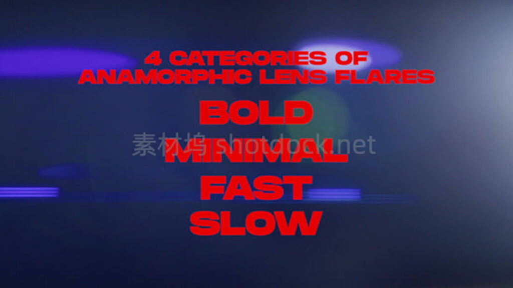 剪辑师必备：6K 变形宽银幕光斑叠加素材/Anamorphic Lens Flares | Anamorphic Light Leaks (6K)插图3