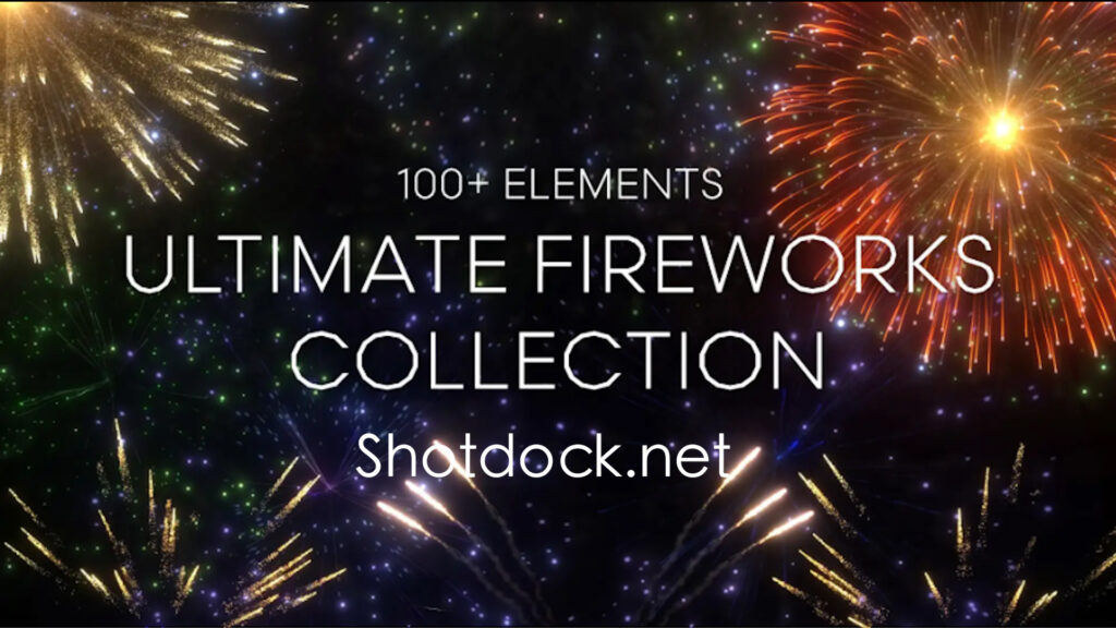 过年过节必备！100+款 4K 真实烟花素材，让你的视频氛围感拉满/Filmbro – Ultimate Fireworks Pack插图