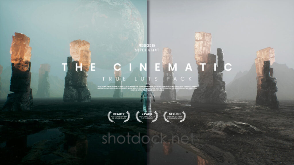 拒绝廉价感！Motion Array 旗舰级 LUT，让你的视频拥有大片叙事力-Cinematic LUTs by Supergiant插图