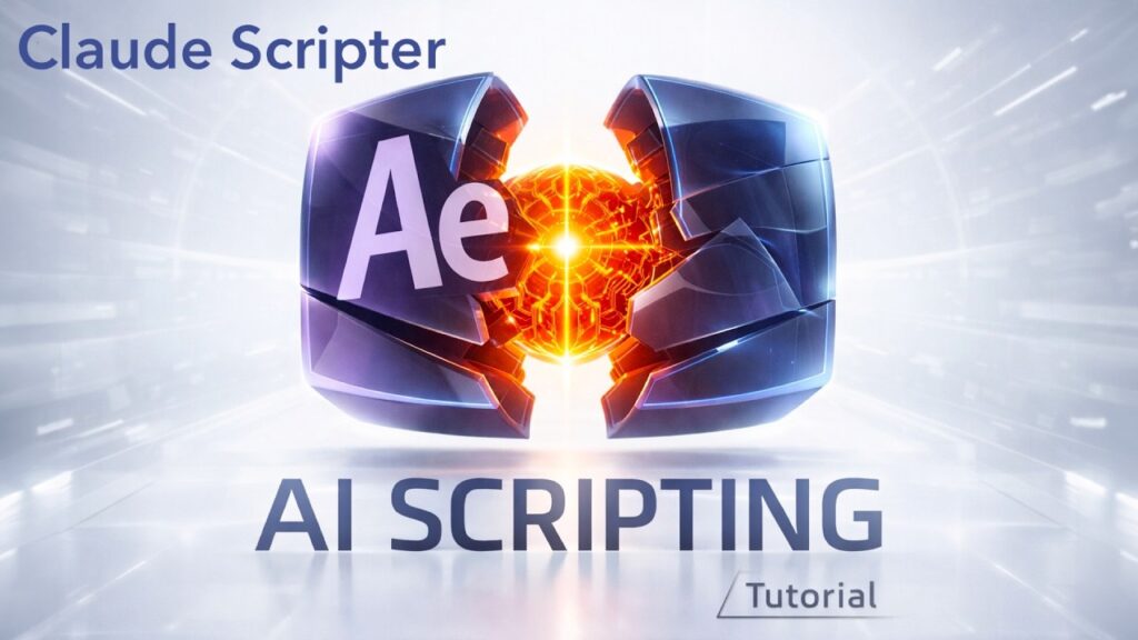 Claude Scripter V1.0 在After Effects 中用AI Claude 脚本器做MG动画脚本插图
