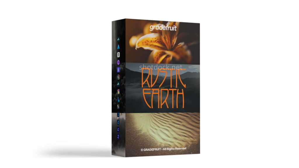 【调色】高级的自然感调色包：14款高级大地色系 LUTs & 预设-Rustic Earth LUTs & LR Presets插图