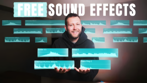 每个视频剪辑师都需要的36个免费音效