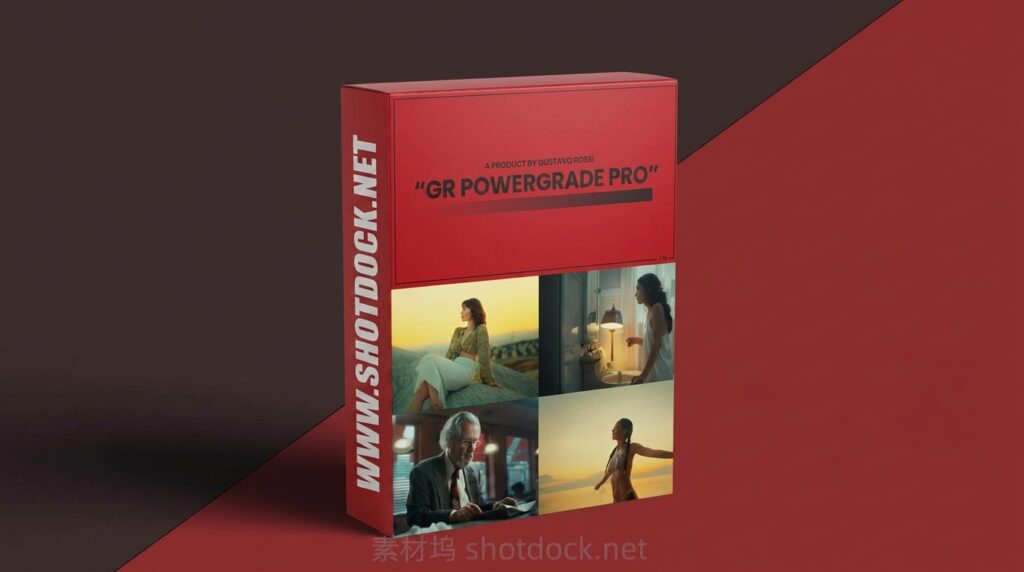 【达芬奇调色节点+胶片LUT预设】不仅有强大的节点结构,还送LUT!手机/相机素材全通吃-Gustavo Rossi – GR PowerGrade Pro插图 【达芬奇调色节点+胶片LUT预设】不仅有强大的节点结构,还送LUT!手机/相机素材全通吃-Gustavo Rossi – GR PowerGrade Pro插图