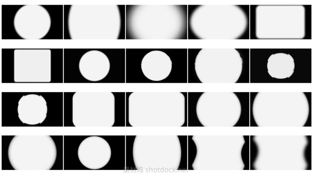 昆汀老电影美学！Grindhouse 复古风格硬核暗角/鱼眼/划痕叠加素材包-Sickboat VIGNETTE EFFECTS插图3